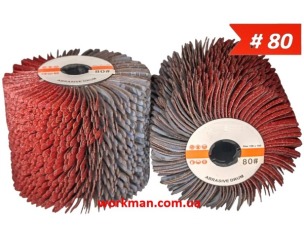Пелюсткова щітка-валик WorkMan PB115-P80