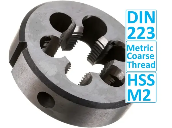 Плашка HSS M2 М24х3мм