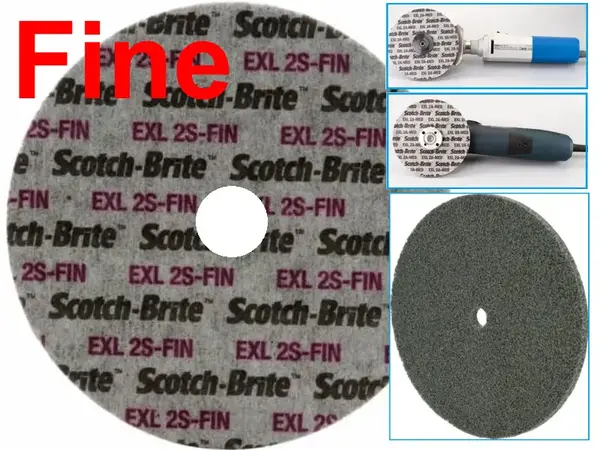 Прессованный круг 3M Scotch-Brite Fine доводочный