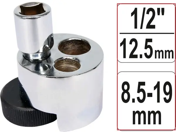 Шпилькокрут роликовий ексцентриковий 1/2" 8.5-19 мм