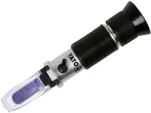 Рефрактометр для електроліту та інших рідин авто Yato YT-06722