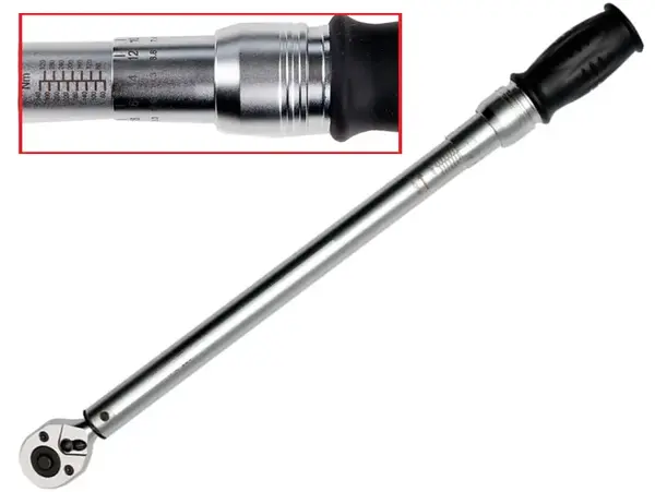 Ключ динамометрический щелчковый 1/2'' CrV 60-340 Нм