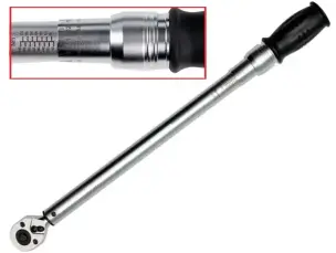 Ключ динамометрический щелчковый 1/2'' CrV 60-340 Нм