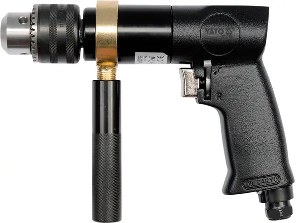 Угловая пневмодрель с рукояткой Yato YT-09702