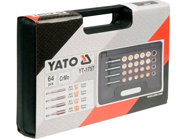 Набір обладнання для ремонту зливних пробок Yato YT-1757
