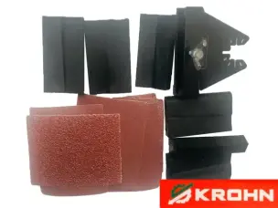 Профильная шлифовальная насадка на реноватор со сменными колодками