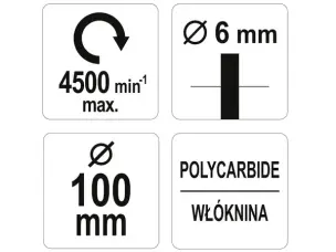 Насадка коралл для дрели 100мм