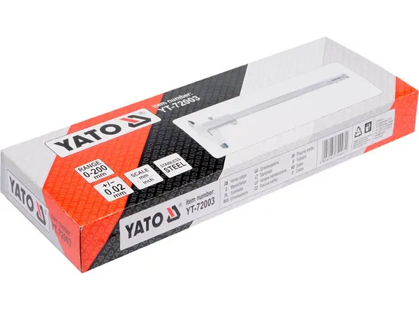 Штангенциркуль Yato 200мм