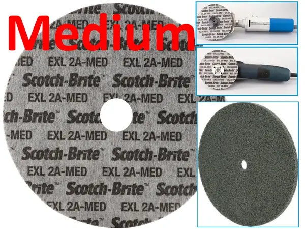 Прессованный круг 3M Scotch-Brite Medium