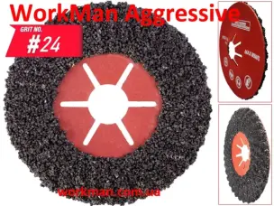 Фибровый круг обдирочный 125 мм P24 Aggressive