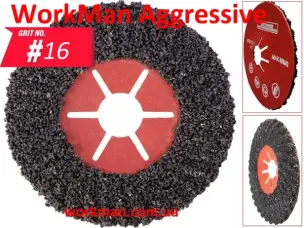 Фибровый круг обдирочный 125 мм P16 Aggressive