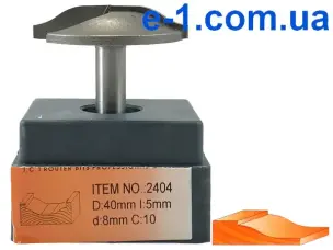 Фреза по дереву фігирейная горизонтальна Глобус 2404 D40