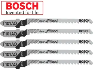 Пилка для електролобзика по дереву Bosch T101AO чистий фігурний різ