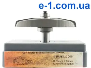 Фреза Глобус 3005 D83 d12 фігірейна горизонтальна