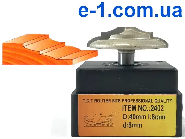 Глобус 2402 D40 фреза фигирейная горизонтальная