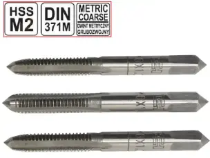 Метчики ручные комплектные HSS M2 М6х1мм