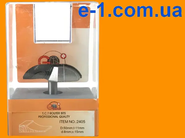 Фреза фигирейная горизонтальная Глобус 2405 D50 для ручного фрезера