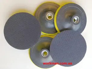 Тарілка опорна м'яка Workman 125 мм (M14)