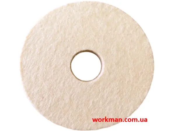 Войлочний круг для точила WorkMan Felt 125х20х32 мм