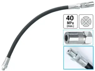 Гнучкий шланг Intertool 300 мм (310 атм) для змащувального шприца