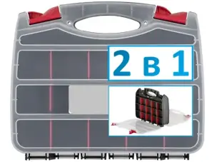 Органайзер для крепежа двусторонний 30 ячеек 320мм