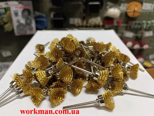 Щітка чашкова для гравера WorkMan E-15 (15 мм)