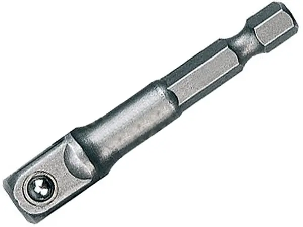Переходник 50мм с шестигранника 1/4'' на квадрат 3/8'' USH