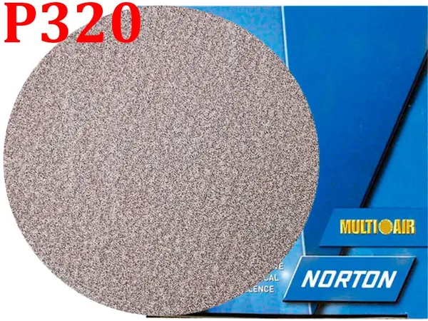 Круг шлифовальный на липучке Norton 150мм П320