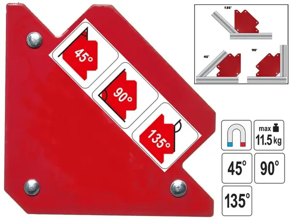 Магнітний фіксатор для зварювання "Стріла" 11.5 кг