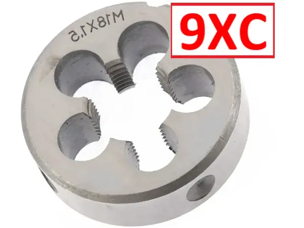 Плашка 9ХС М18х1,5мм