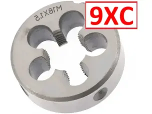 Плашка 9ХС М18х1,5мм