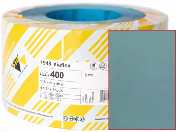 Наждачний папір SIA Швейцарія Р400 1метр 1метр