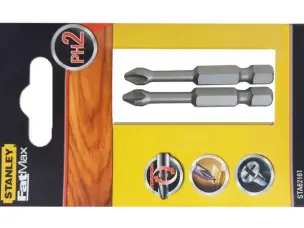 2 хрестоподібні біти PH2 50мм Stanley