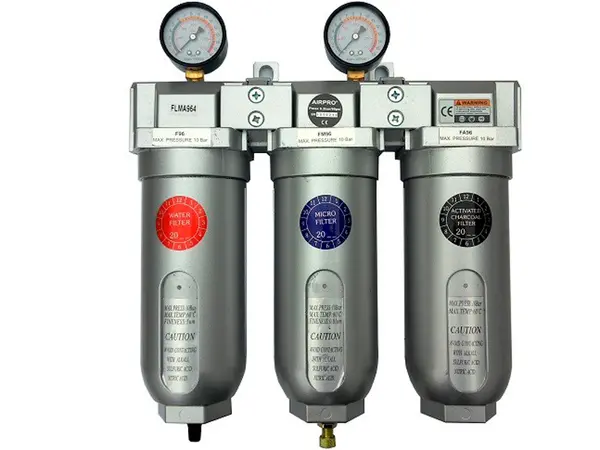 Фільтр потрійного очищення повітря Pro AIR 1/2" (0.01 мкм)