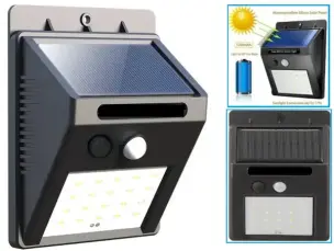 Світильник акумуляторний з датчиком руху 20SMDx3W