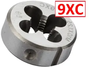 Плашка 9ХС М10х1,25мм