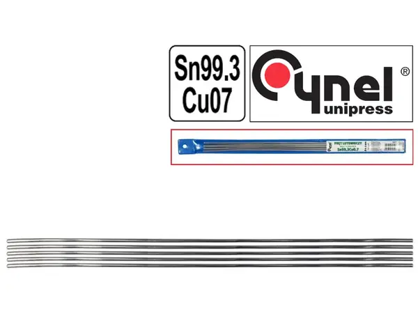 Безсвинцевий припій Cynel Sn99,3Cu0,7 4мм 200гр