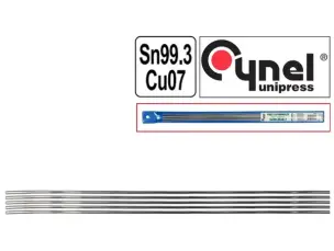 Безсвинцевий припій Cynel Sn99,3Cu0,7 4мм 200гр