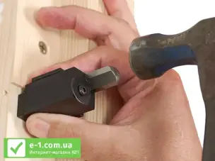 Кутова стамеска для петель 90° з пружиною HSS