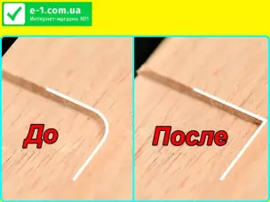 Кутова стамеска для петель 90° з пружиною HSS