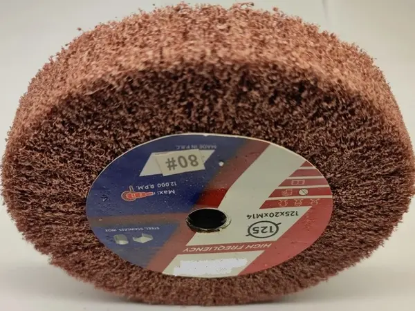 Круг Scotch Brite на болгарку 125х20мм Р80