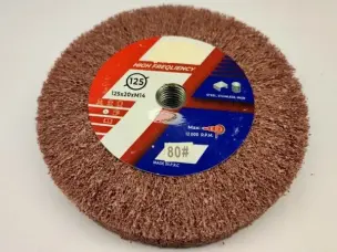 Круг Scotch Brite на болгарку 125х20мм Р80