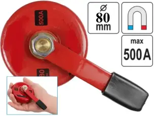 Магнітна маса для зварювання 80мм 500А