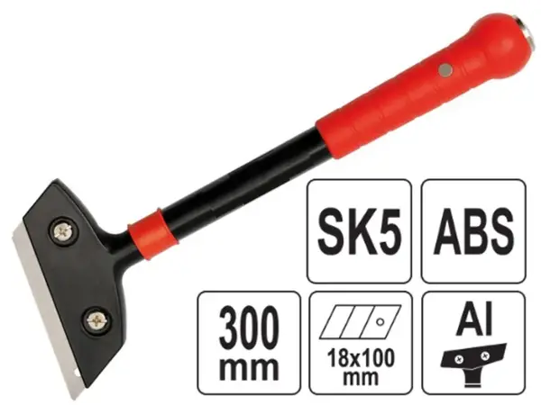 Скребок будівельний ABS 300мм