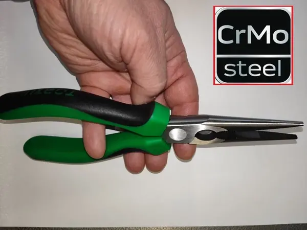 Довгогубці прямі TopTul CrMo 215мм