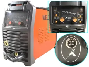 Зварювальний напівавтомат Welding Dragon MIG-200P MCU Synergic Pulse