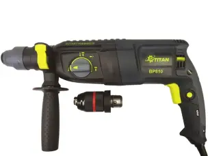 Перфоратор Titan BP810 (800 Вт, 3 режима) со сменным патроном