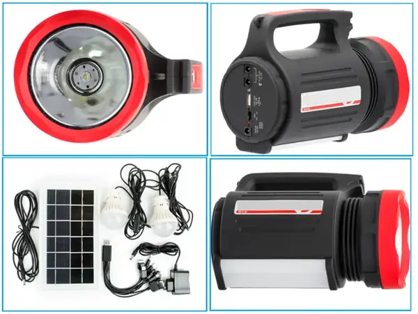 Автономна система освітлення WORKLIGHT STORM із сонячною панеллю