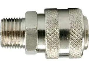Быстросъем с наружной резьбой 1/4" для компресора