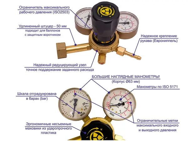 Редуктор пропановий Донмет RP-25 DM